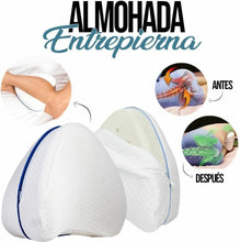 Cargar imagen en el visor de la galería, Almohada Contour Leg perfecta para dormir